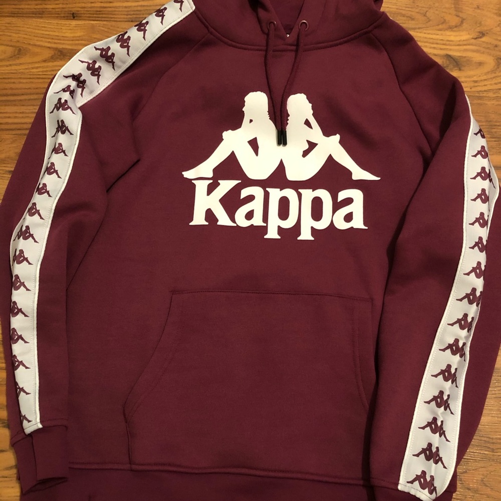 Maroon Kappa Hoodie